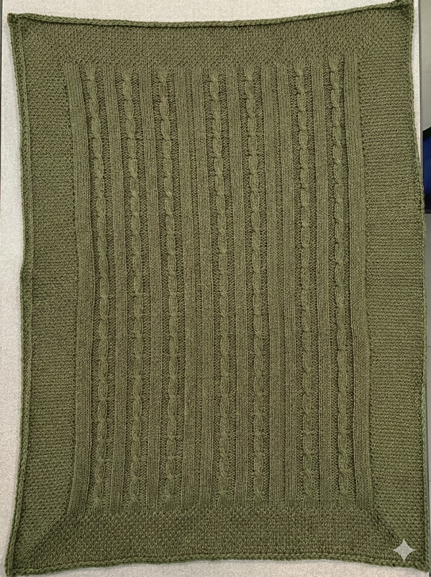 Manta de Bebê para Recém-Nascido em Tricot Acrílico – Linha Essencial